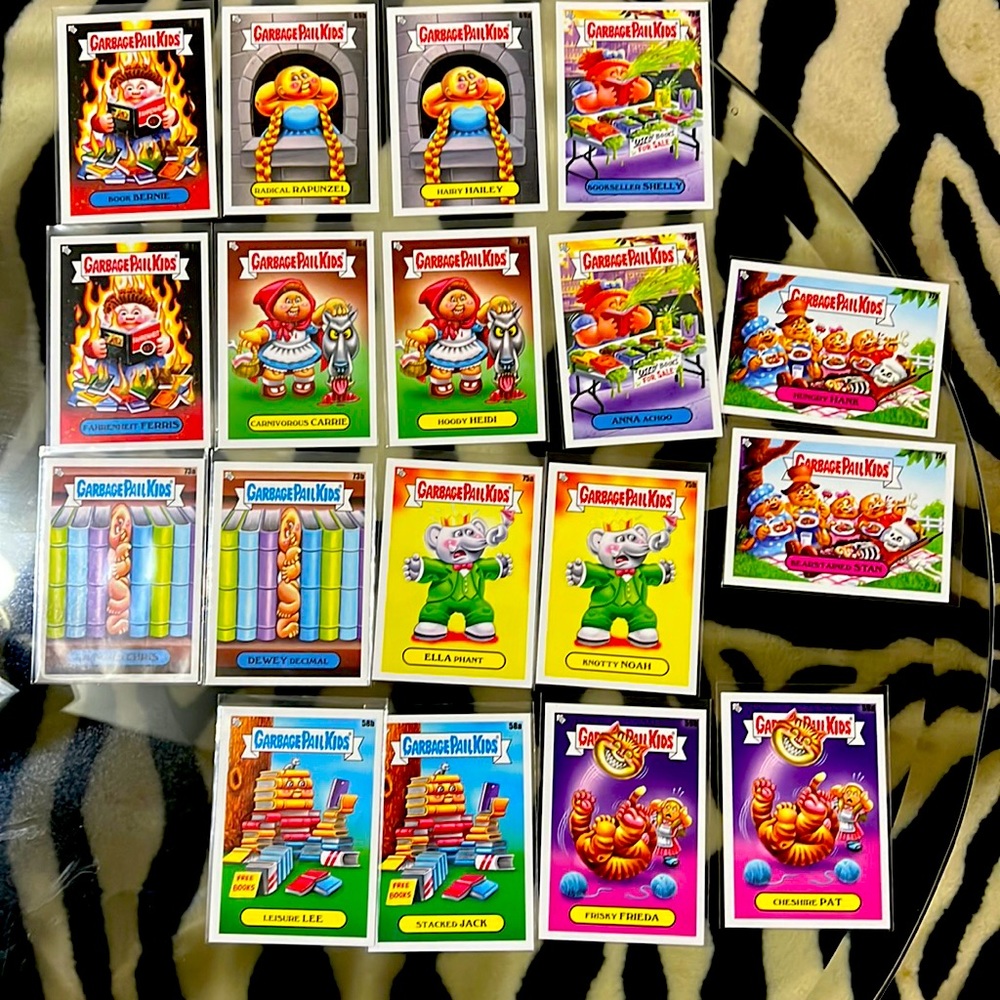 Garbage pail kids cards